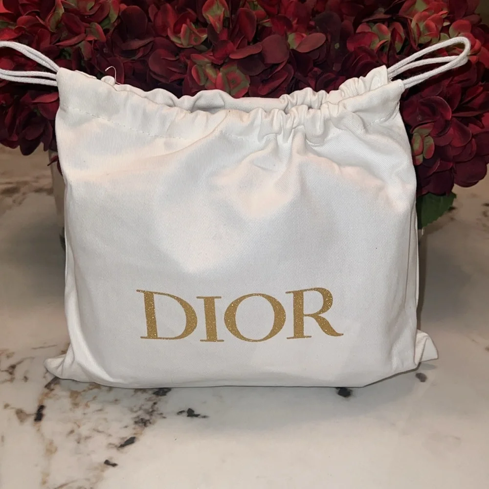 ❗️SALE❗️CHRISTIAN DIOR Plan de Paris Canvas Embroidered Cosmetic Bag -VIP Gift - Picture 8 of 9